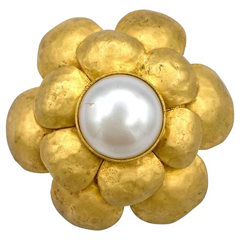 chanel camellia brooch|chanel camellia brooch for sale.